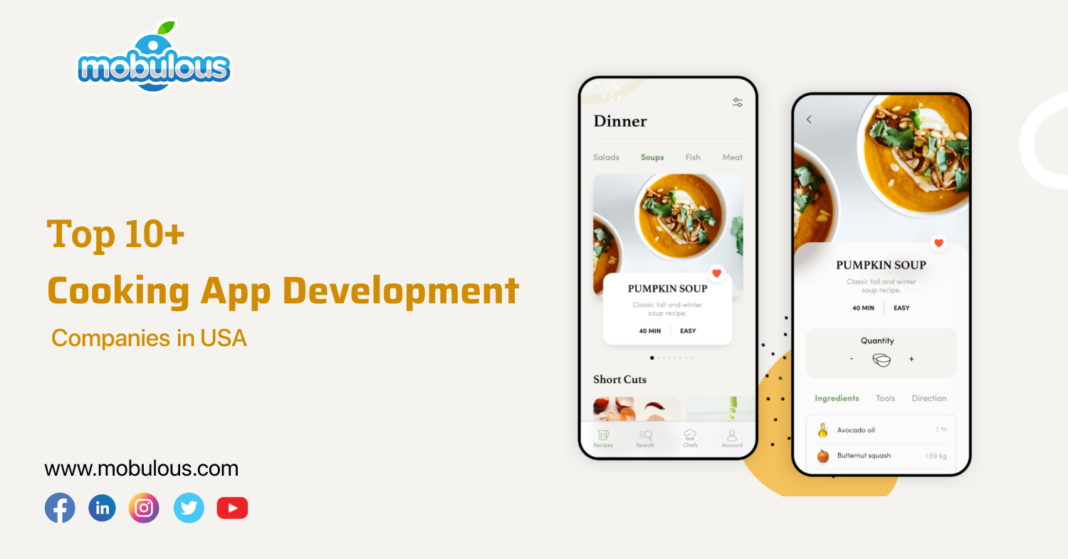 Cooking App Development Companies USA