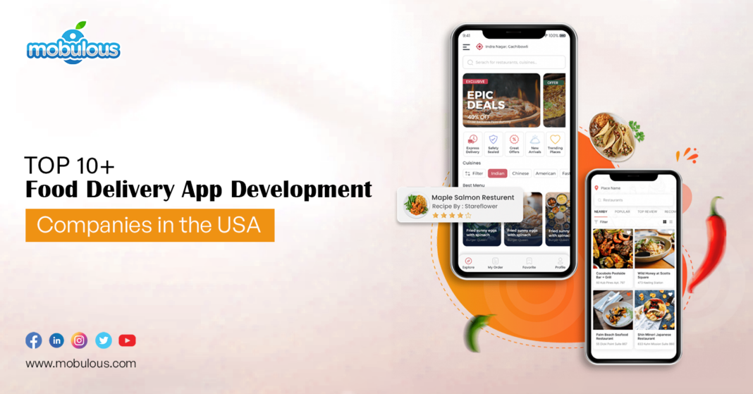 Food Delivery App Development Companies USA