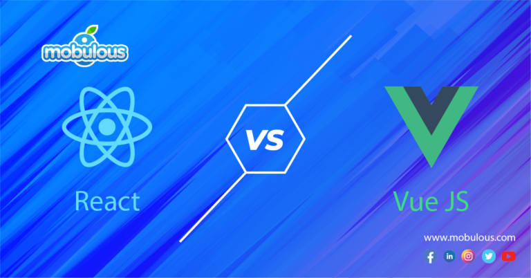 React Vs Vue - Which One To Choose For Frontend Development? - Mobulous ...