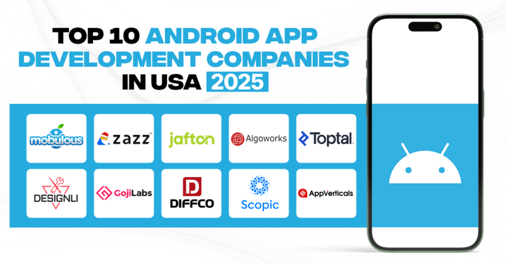 Android App Development Companies in USA 2025